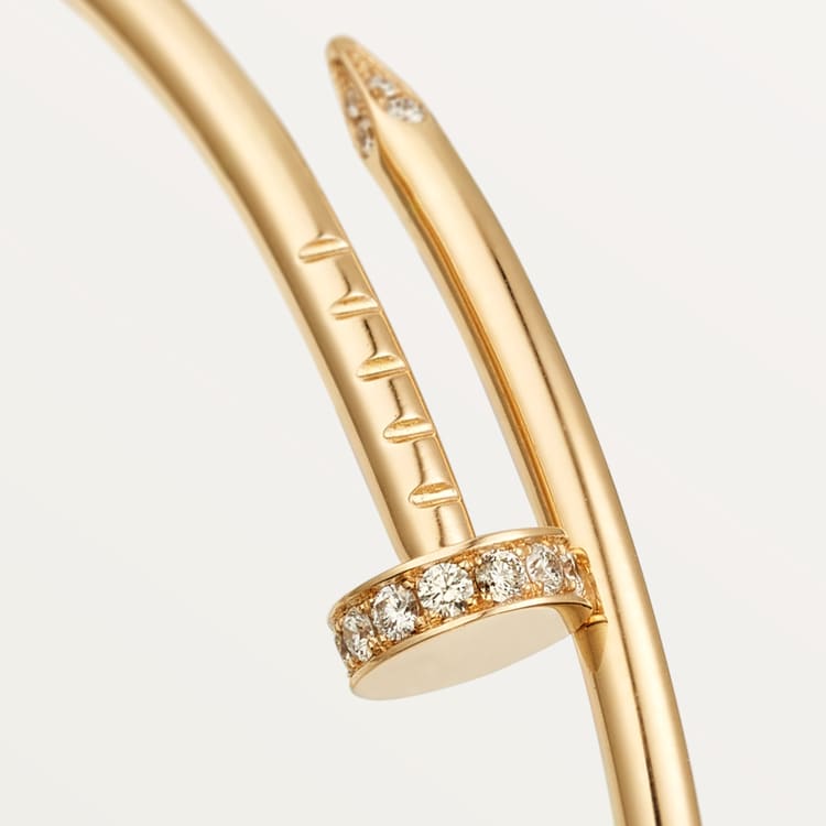 Cartier Juste un Clou bracelet, small model, diamonds - Image 4